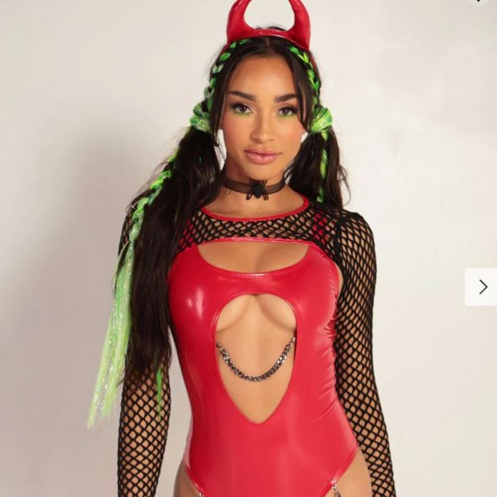 iHeartRaves Exclusive Devil May Care Costume Set